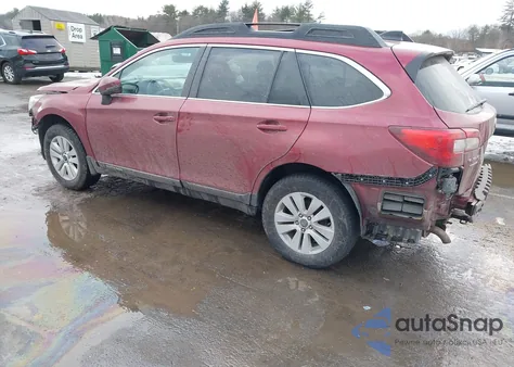 2018 Subaru Outback 2.5I Premium из США, поврежденный, VIN 4S4BSAFC8J3285410